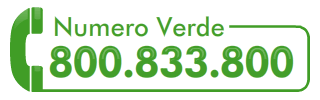 numero verde - 800.833.800